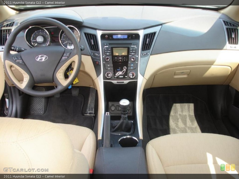 Camel Interior Dashboard for the 2011 Hyundai Sonata GLS #49875600