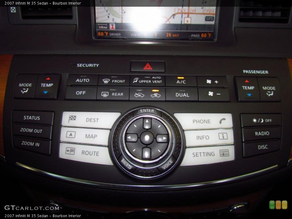 Bourbon Interior Controls for the 2007 Infiniti M 35 Sedan #49876313