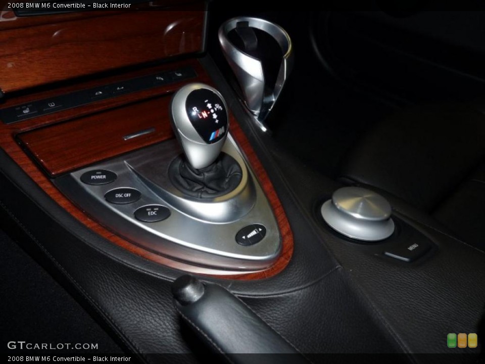 Black Interior Transmission for the 2008 BMW M6 Convertible #49877306