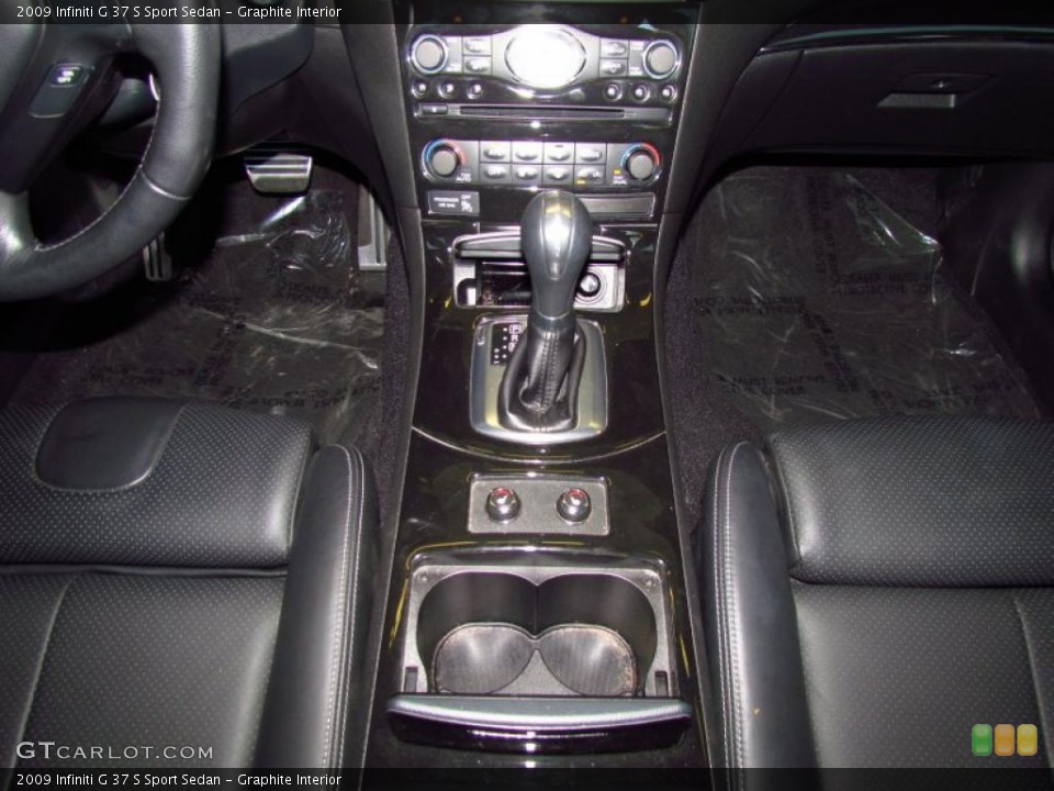Graphite Interior Transmission for the 2009 Infiniti G 37 S Sport Sedan #49877330