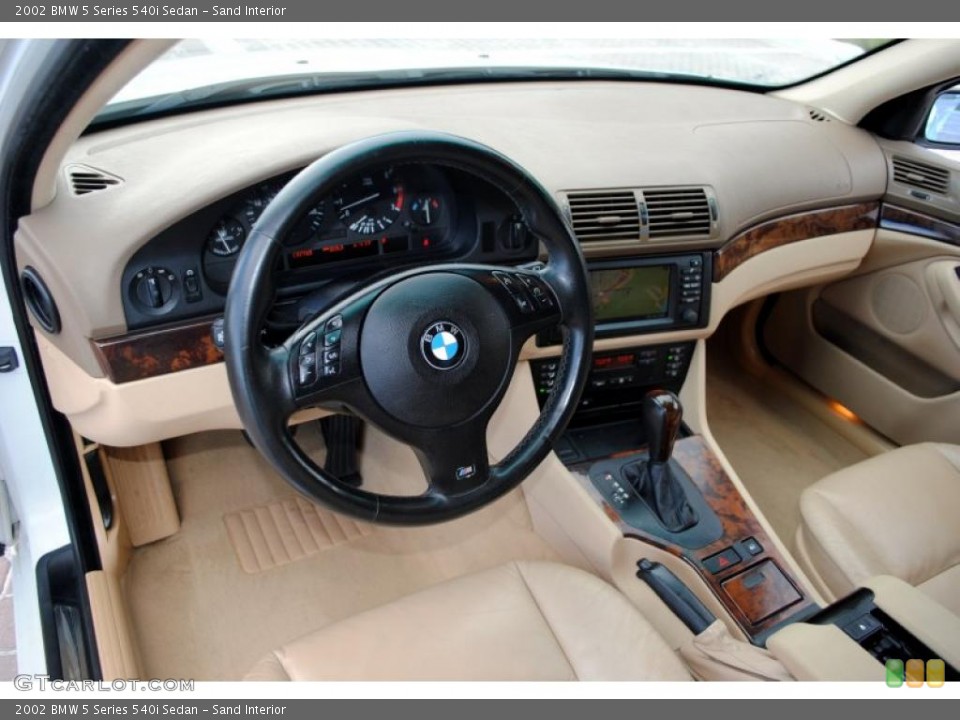 Sand 2002 BMW 5 Series Interiors