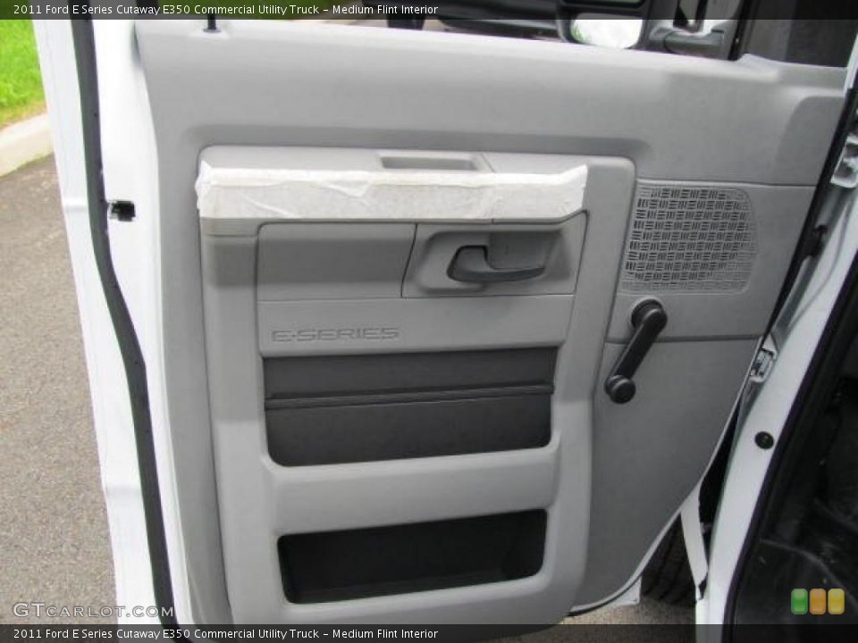 Medium Flint Interior Door Panel for the 2011 Ford E Series Cutaway E350 Commercial Utility Truck #49877417