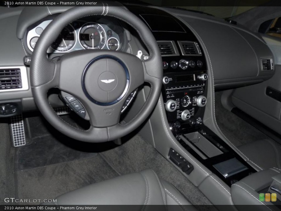 Phantom Grey 2010 Aston Martin DBS Interiors