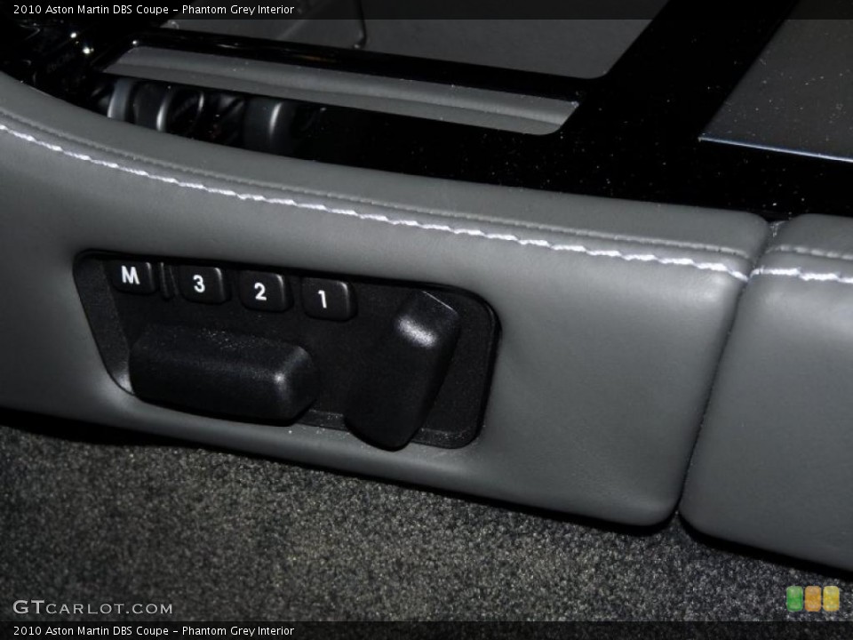 Phantom Grey Interior Controls for the 2010 Aston Martin DBS Coupe #49877762