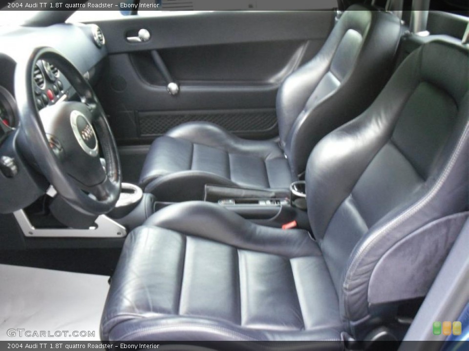 Ebony Interior Photo for the 2004 Audi TT 1.8T quattro Roadster #49878323