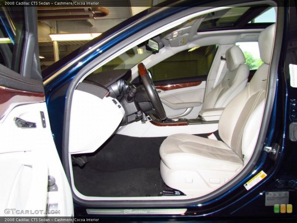 Cashmere/Cocoa Interior Photo for the 2008 Cadillac CTS Sedan #49878860