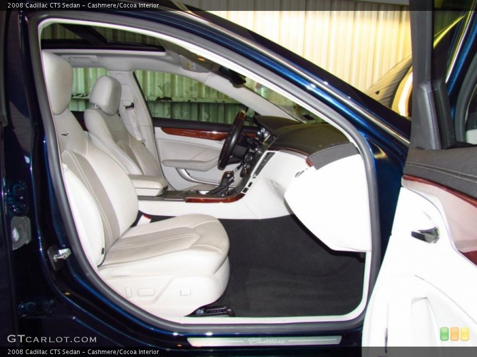 Cashmere/Cocoa Interior Photo for the 2008 Cadillac CTS Sedan #49878875