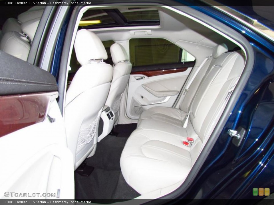 Cashmere/Cocoa Interior Photo for the 2008 Cadillac CTS Sedan #49878908