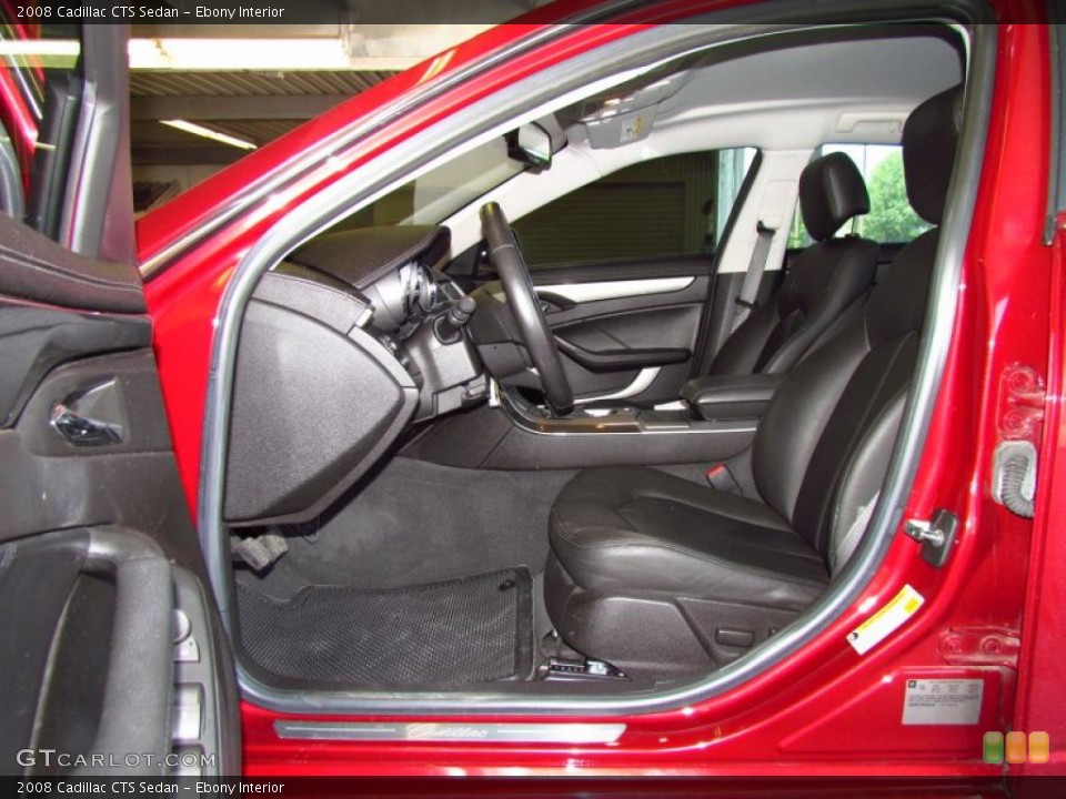 Ebony Interior Photo for the 2008 Cadillac CTS Sedan #49879556