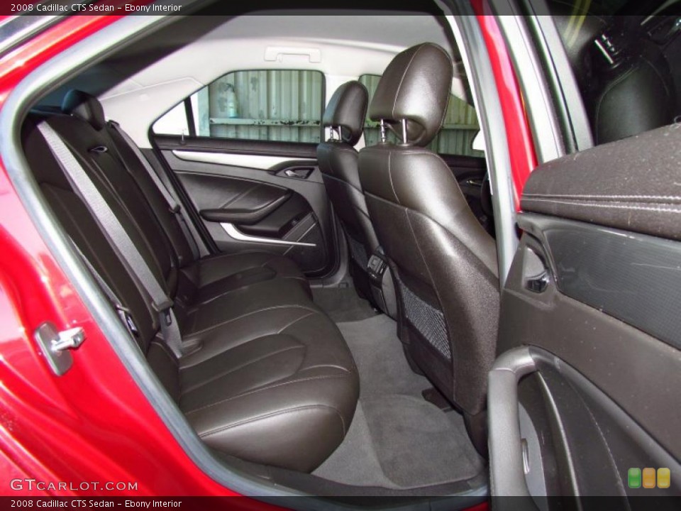 Ebony Interior Photo for the 2008 Cadillac CTS Sedan #49879586