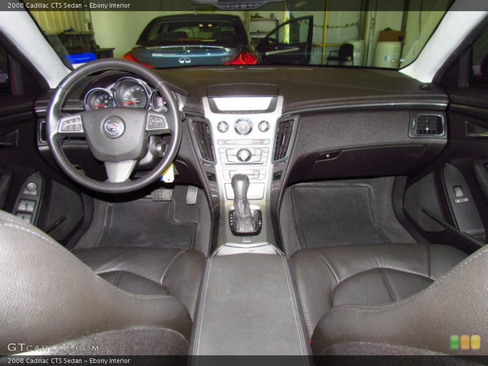 Ebony Interior Dashboard for the 2008 Cadillac CTS Sedan #49879631