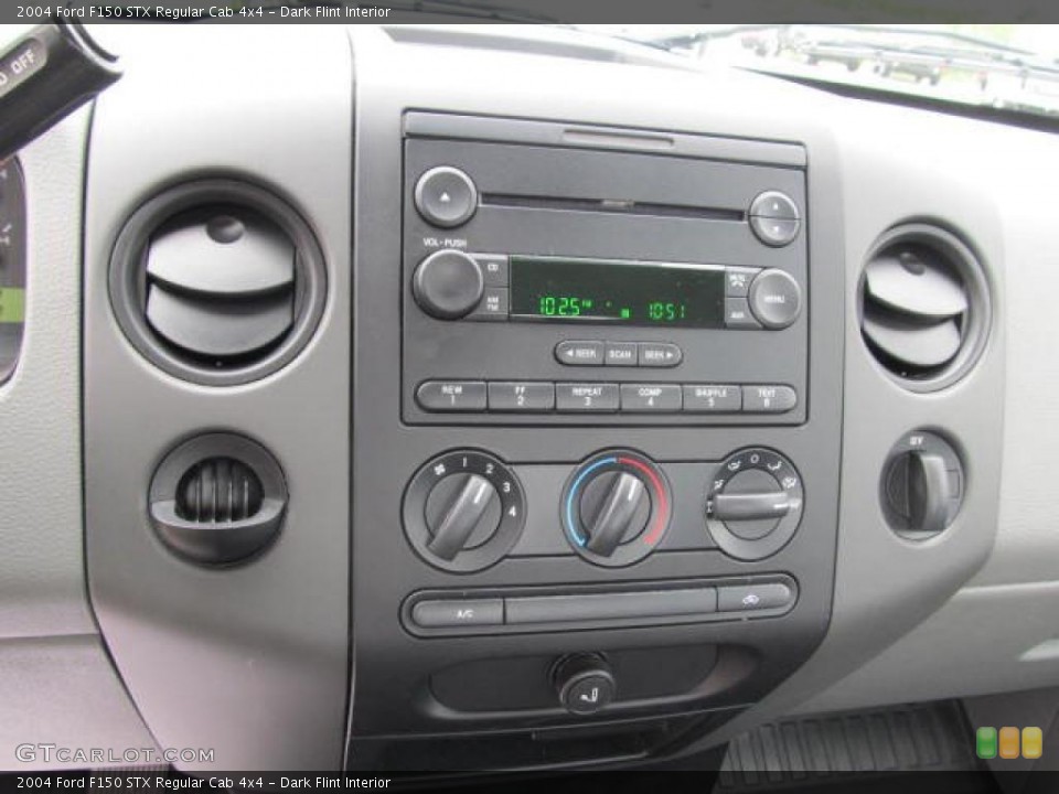 Dark Flint Interior Controls for the 2004 Ford F150 STX Regular Cab 4x4 #49879976