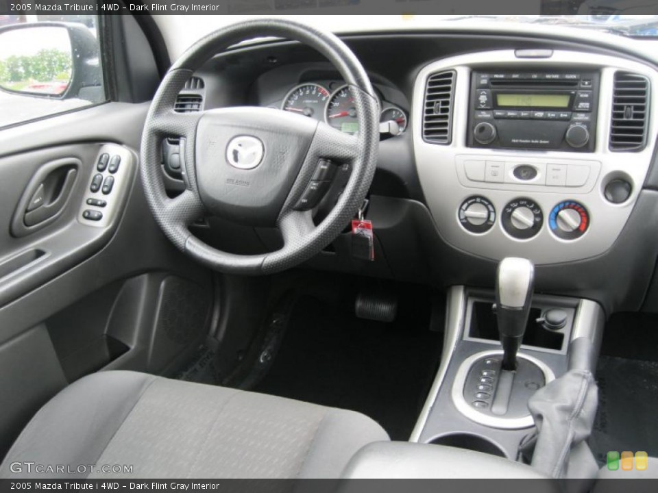 Dark Flint Gray Interior Photo for the 2005 Mazda Tribute i 4WD #49883003