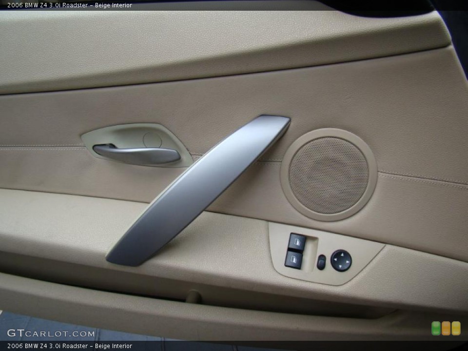 Beige Interior Door Panel for the 2006 BMW Z4 3.0i Roadster #49883120