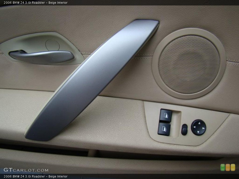 Beige Interior Door Panel for the 2006 BMW Z4 3.0i Roadster #49883135