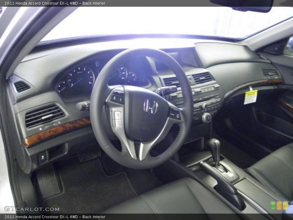 Black Interior Photo for the 2011 Honda Accord Crosstour EX-L 4WD #49884914