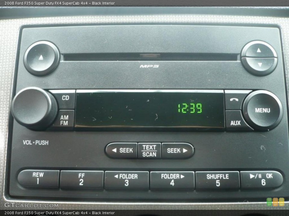 Black Interior Controls for the 2008 Ford F350 Super Duty FX4 SuperCab 4x4 #49886660