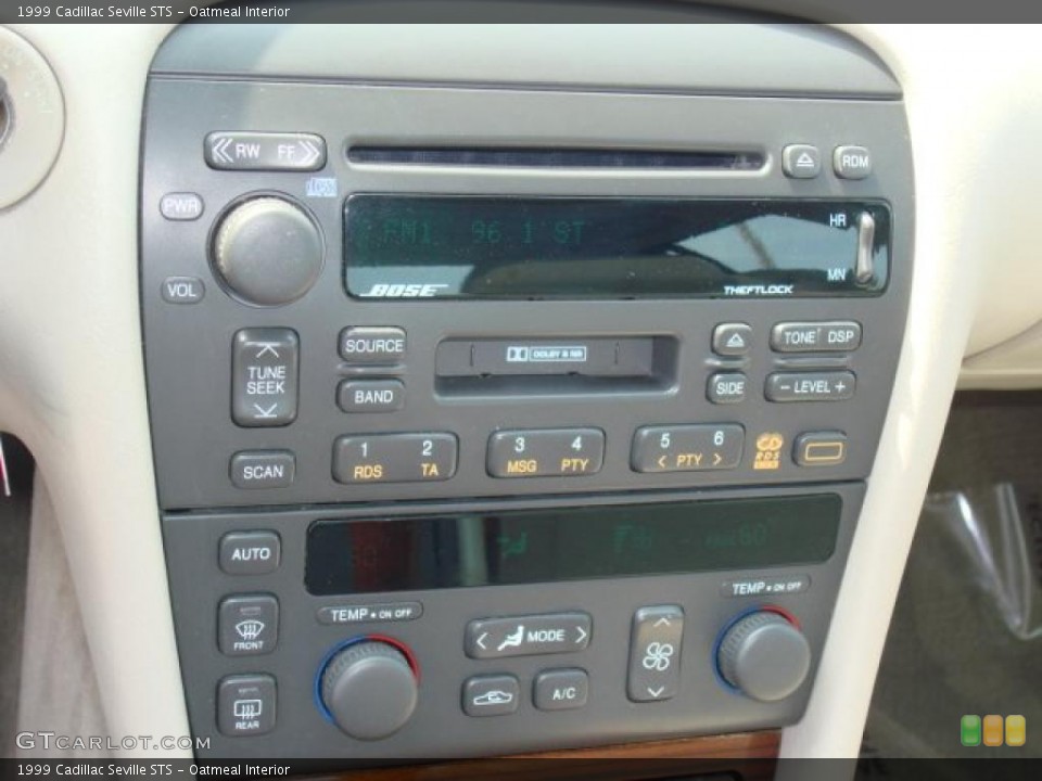 Oatmeal Interior Controls for the 1999 Cadillac Seville STS #49887206