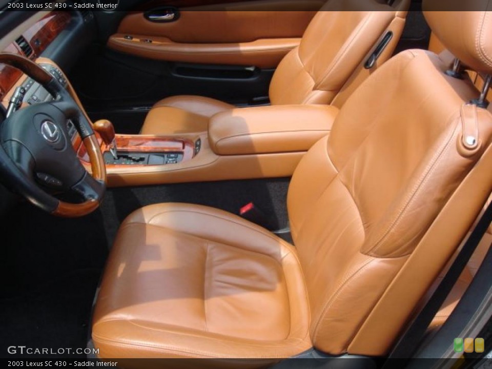 Saddle Interior Photo for the 2003 Lexus SC 430 #49887438