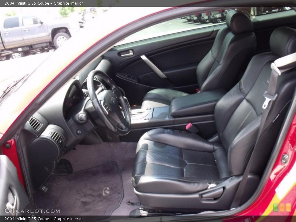 Graphite Interior Photo for the 2004 Infiniti G 35 Coupe #49890830