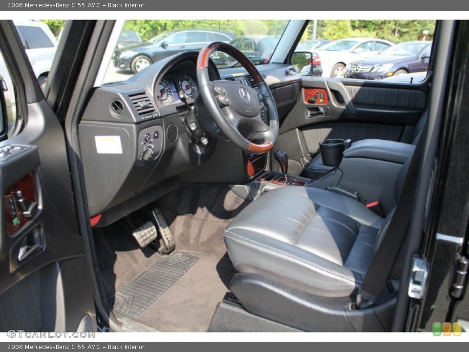 Black Interior Photo for the 2008 Mercedes-Benz G 55 AMG #49890998