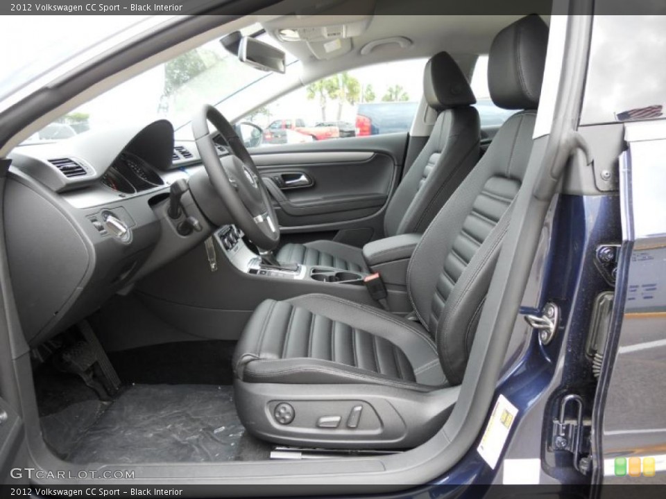 Black Interior Photo for the 2012 Volkswagen CC Sport #49891532