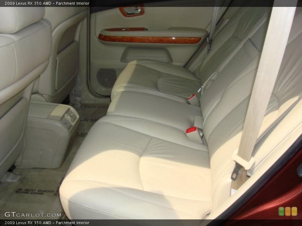 Parchment Interior Photo for the 2009 Lexus RX 350 AWD #49891730