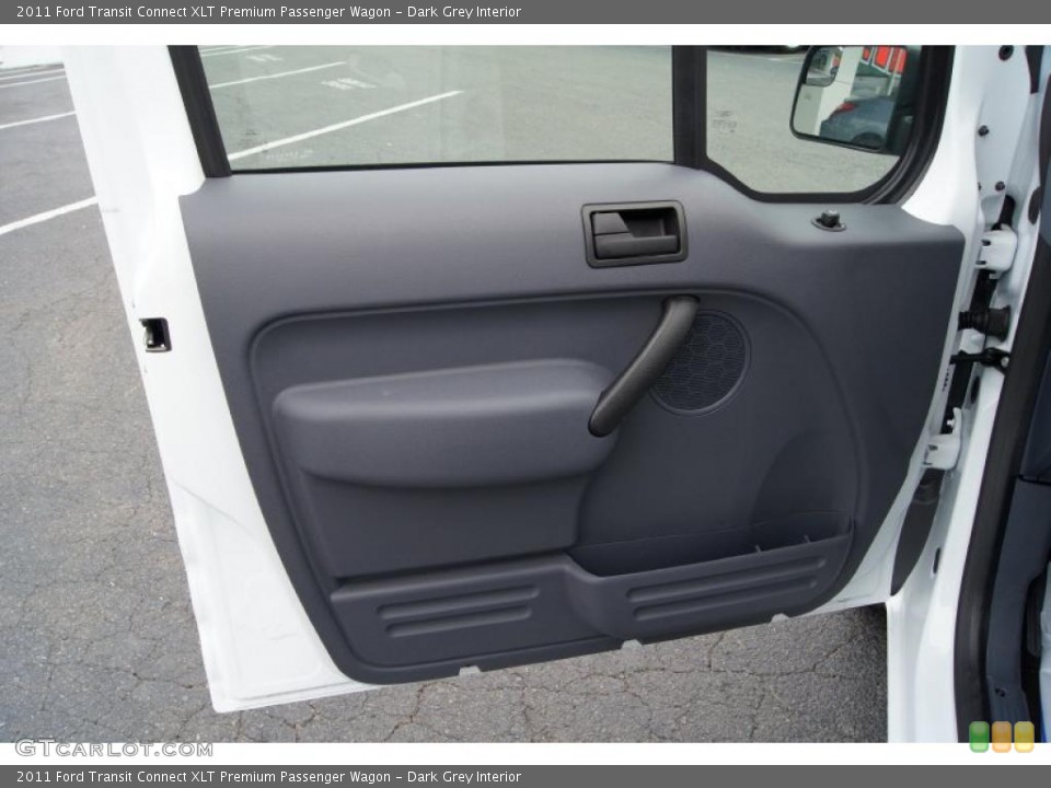Dark Grey Interior Door Panel for the 2011 Ford Transit Connect XLT Premium Passenger Wagon #49893026
