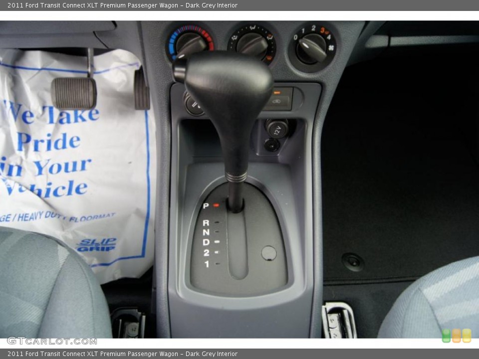 Dark Grey Interior Transmission for the 2011 Ford Transit Connect XLT Premium Passenger Wagon #49893155