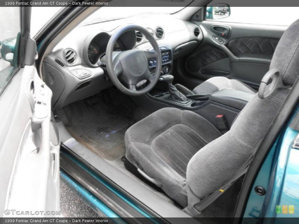 Dark Pewter Interior Photo for the 1999 Pontiac Grand Am GT Coupe #49895183