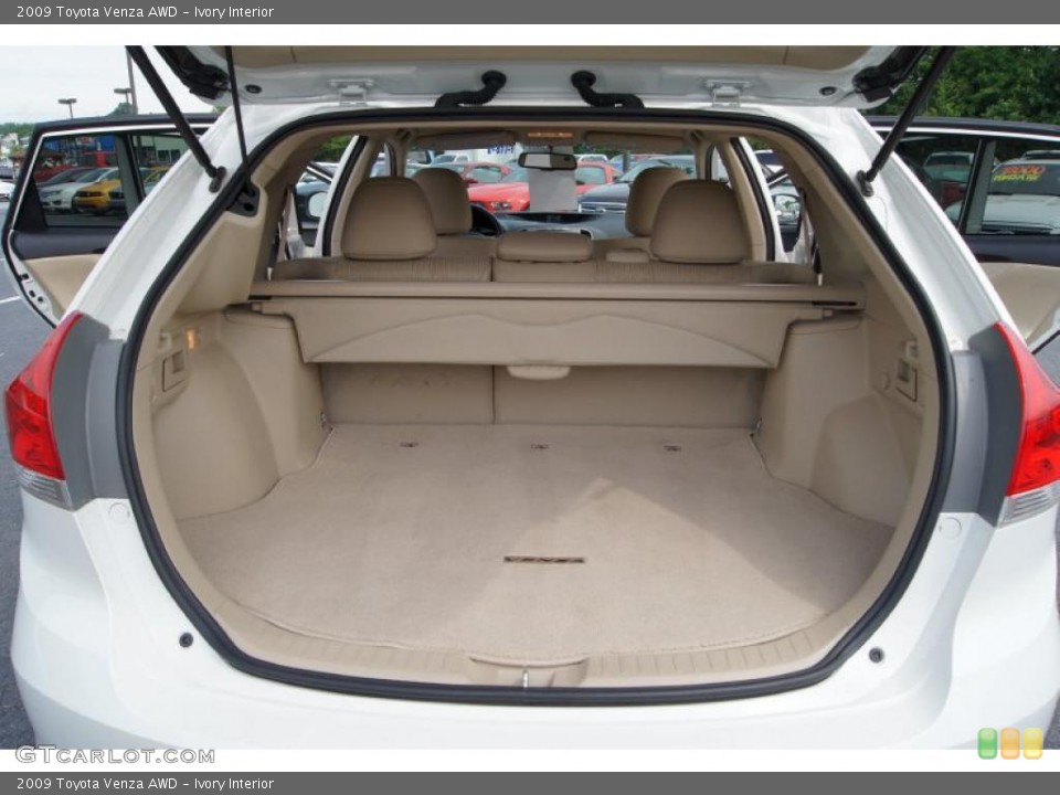 Ivory Interior Trunk for the 2009 Toyota Venza AWD #49895375
