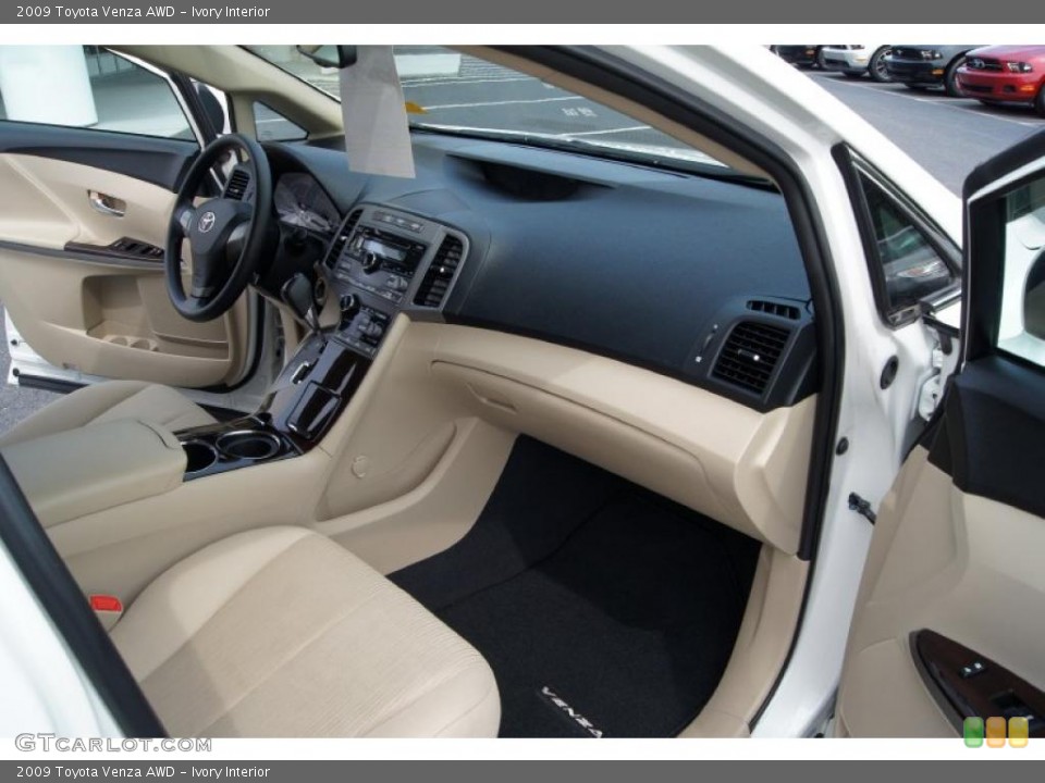 Ivory Interior Dashboard for the 2009 Toyota Venza AWD #49895426