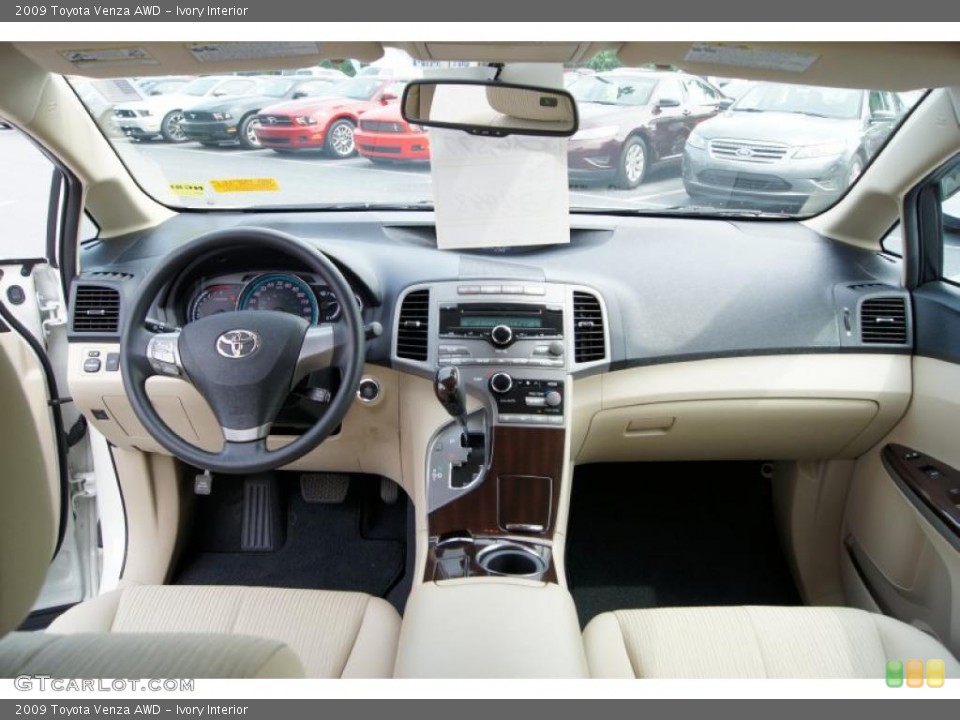 Ivory Interior Dashboard for the 2009 Toyota Venza AWD #49895495