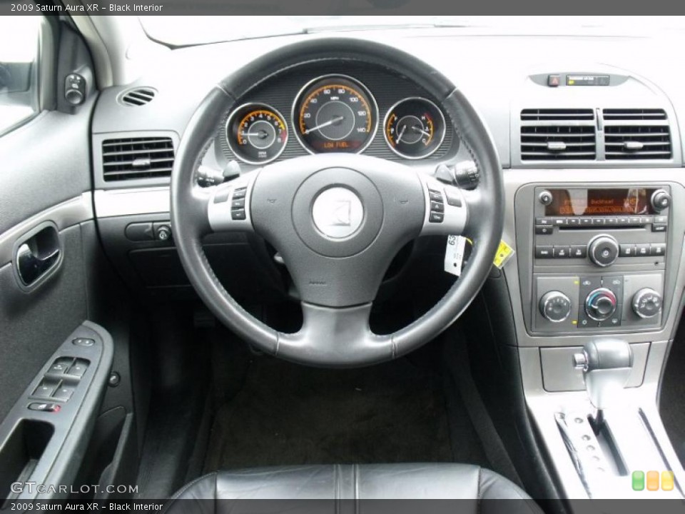 Black Interior Dashboard for the 2009 Saturn Aura XR #49896734