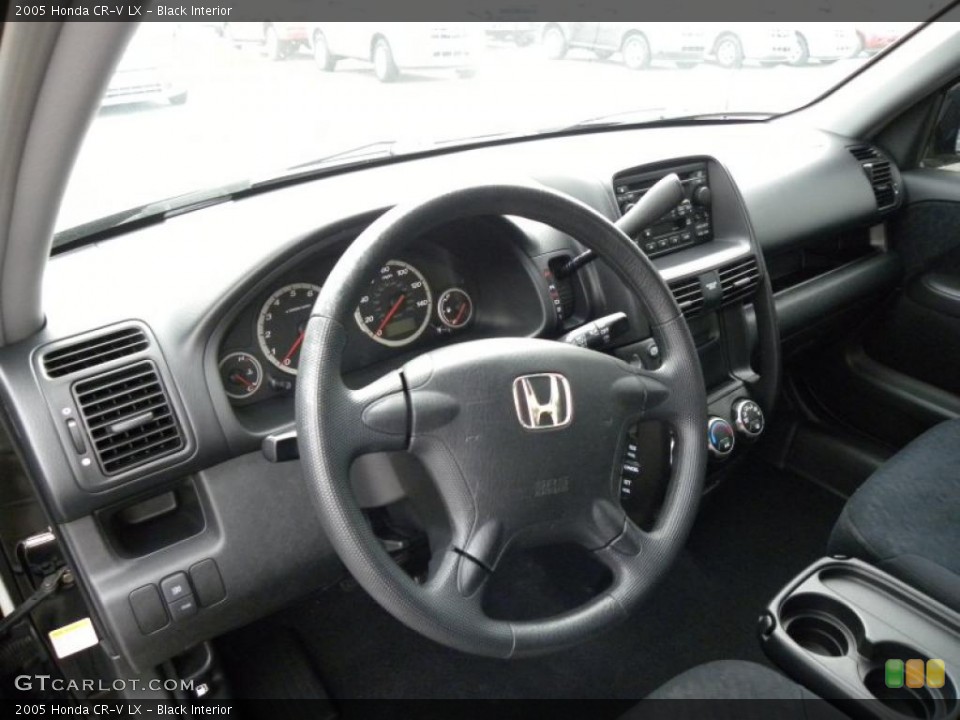Black Interior Photo for the 2005 Honda CR-V LX #49898273