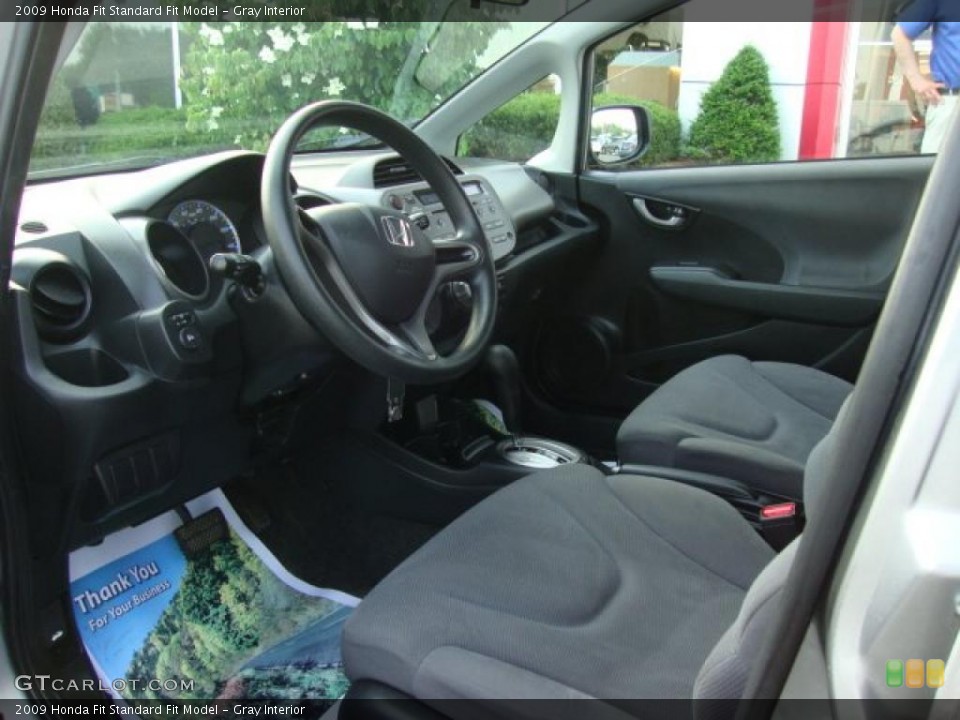 Gray Interior Photo for the 2009 Honda Fit  #49900064
