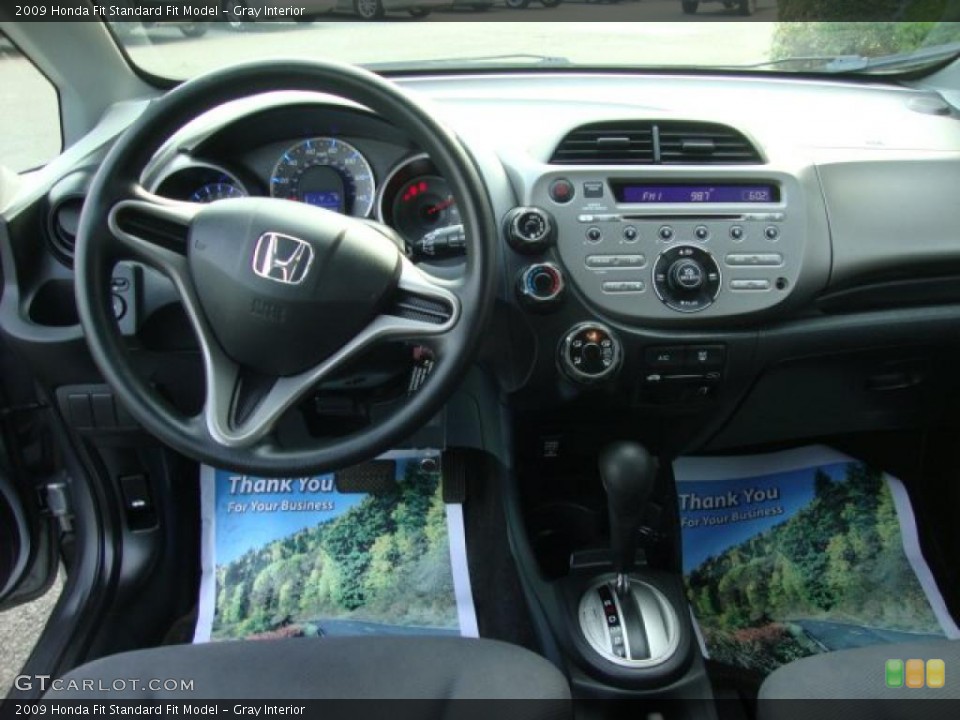 Gray Interior Dashboard for the 2009 Honda Fit  #49900073