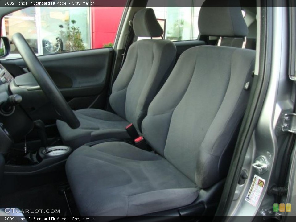 Gray Interior Photo for the 2009 Honda Fit  #49900103