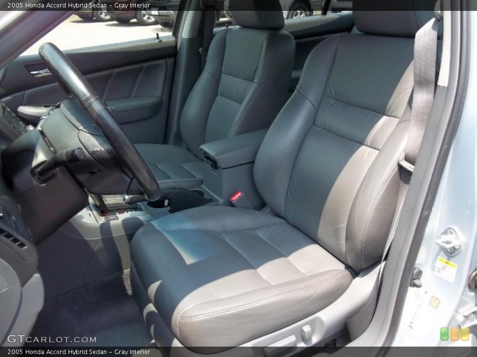 Gray Interior Photo for the 2005 Honda Accord Hybrid Sedan #49900475