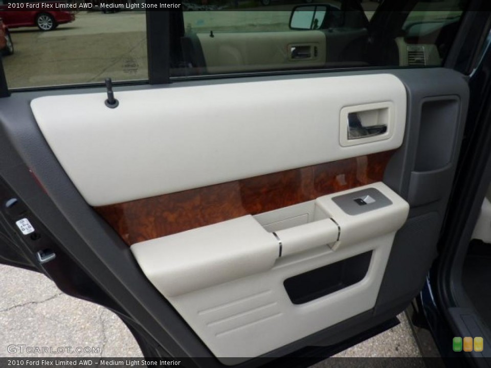 Medium Light Stone Interior Door Panel for the 2010 Ford Flex Limited AWD #49902347