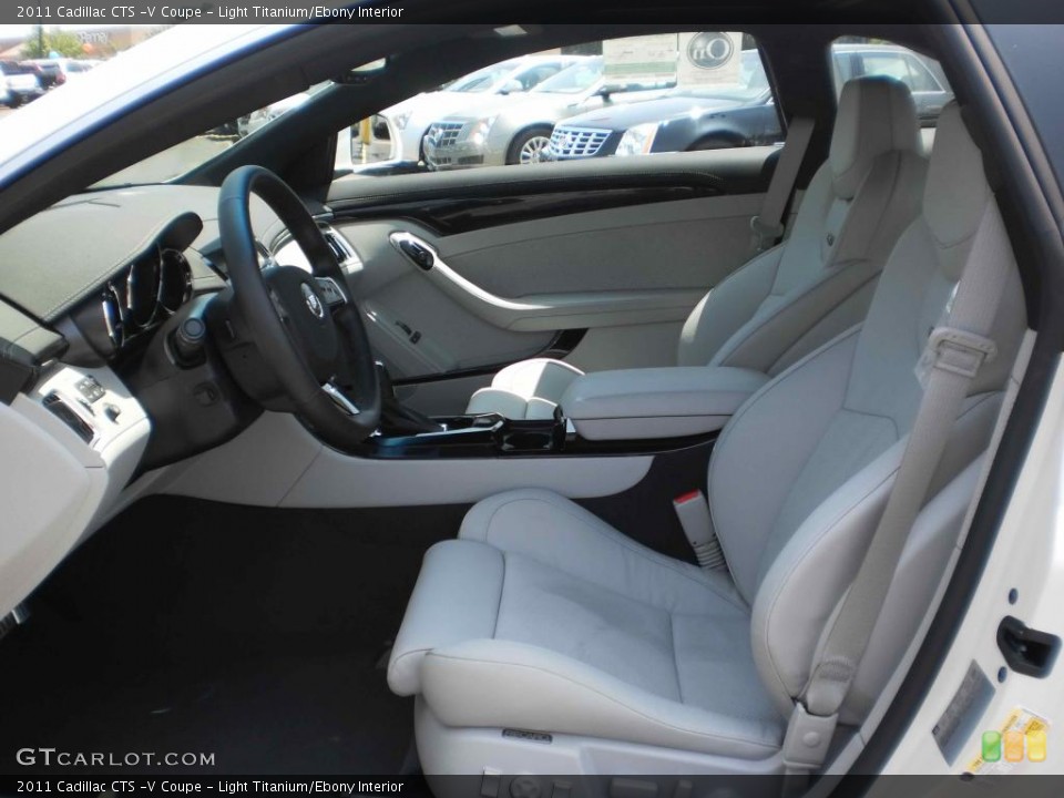 Light Titanium/Ebony Interior Photo for the 2011 Cadillac CTS -V Coupe #49904354