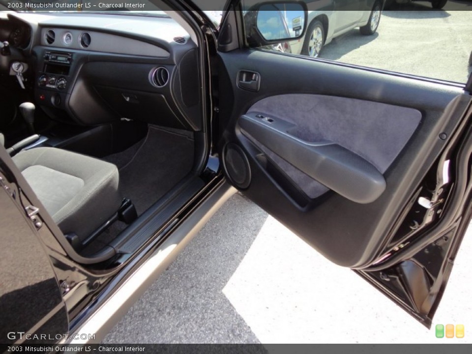 Charcoal Interior Door Panel for the 2003 Mitsubishi Outlander LS #49905705