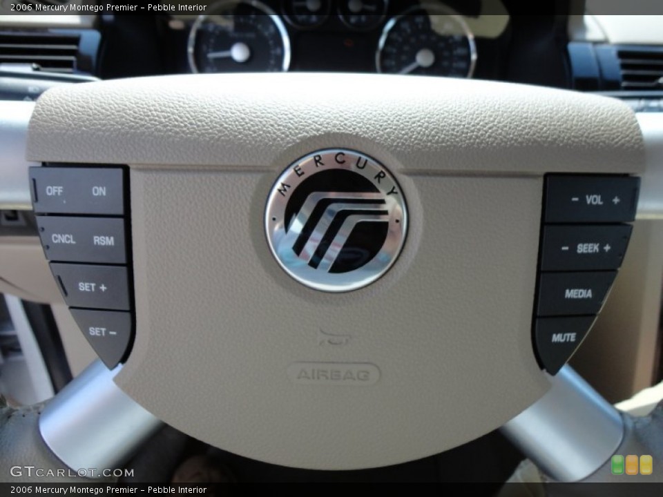 Pebble Interior Steering Wheel for the 2006 Mercury Montego Premier #49906365