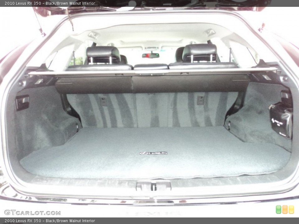 Black/Brown Walnut Interior Trunk for the 2010 Lexus RX 350 #49907367