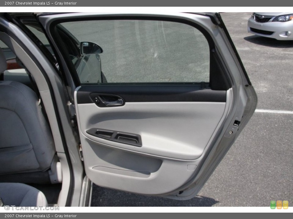 Gray Interior Door Panel for the 2007 Chevrolet Impala LS #49908714