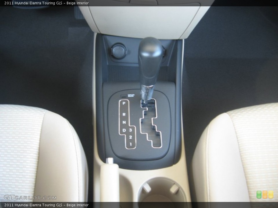 Beige Interior Transmission for the 2011 Hyundai Elantra Touring GLS #49909083