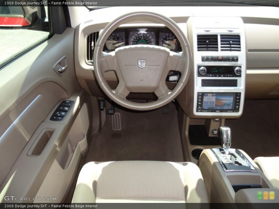 Pastel Pebble Beige Interior Dashboard for the 2009 Dodge Journey SXT #49909227