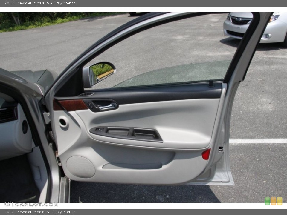 Gray Interior Door Panel for the 2007 Chevrolet Impala LS #49909461
