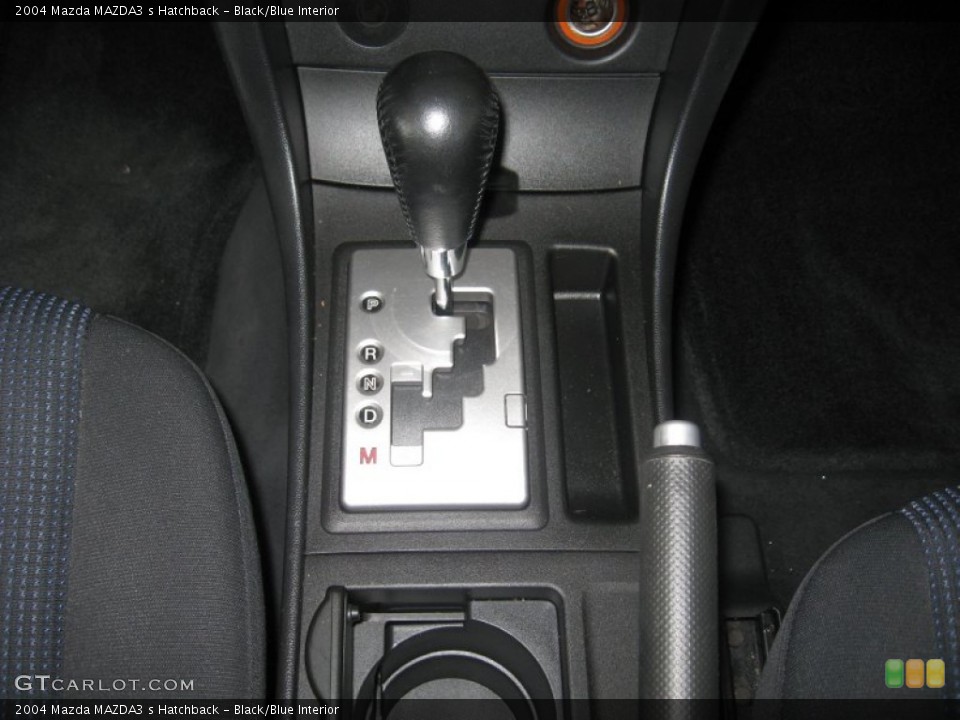 Black/Blue Interior Transmission for the 2004 Mazda MAZDA3 s Hatchback #49909554
