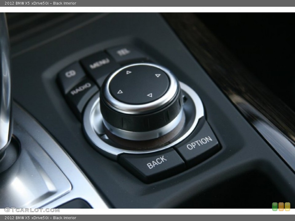 Black Interior Controls for the 2012 BMW X5 xDrive50i #49909950